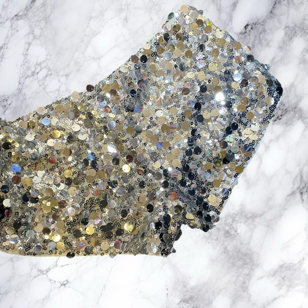 Superdown Kaori Mini Short Silver - image 3